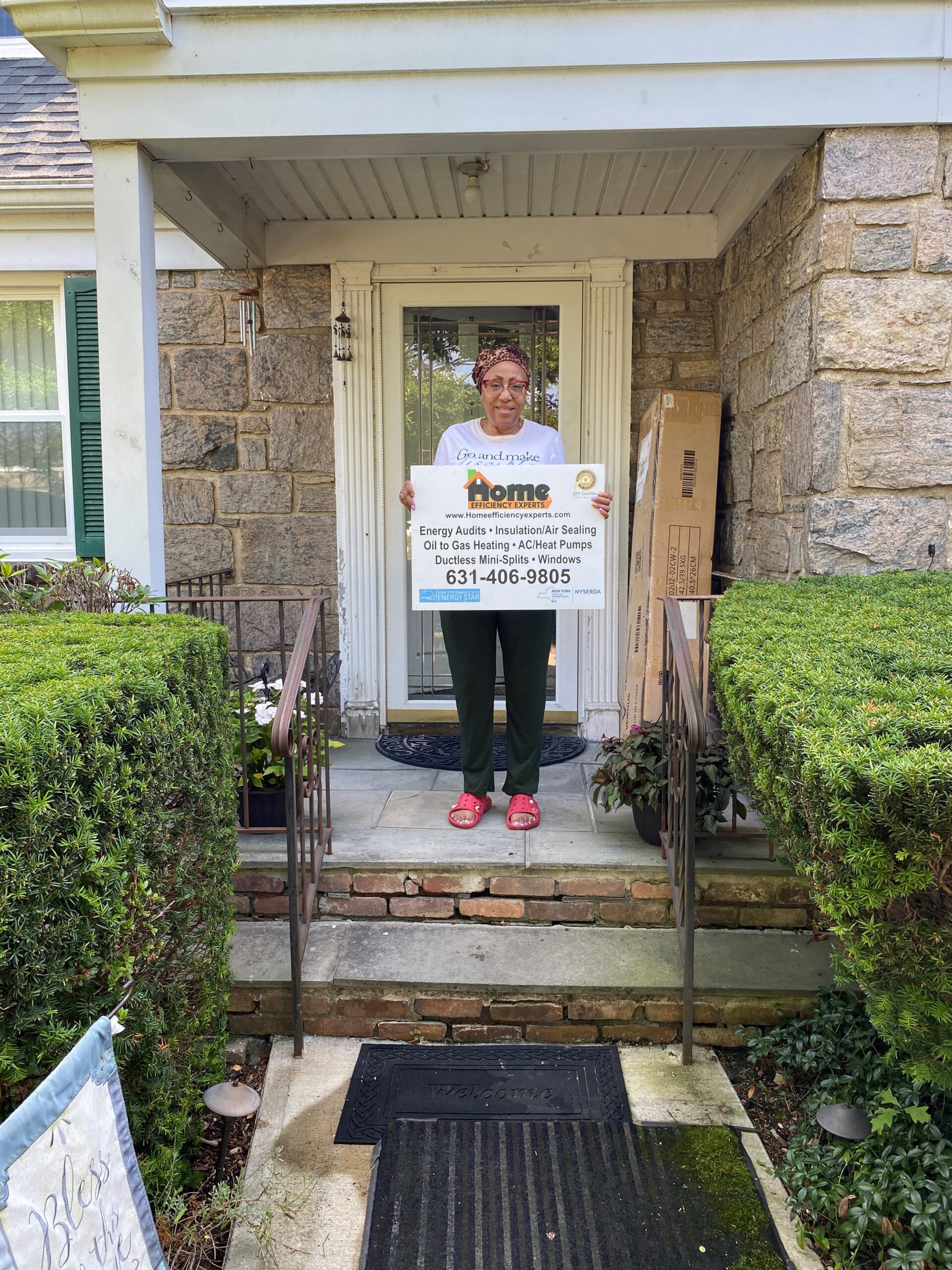 Happy Home Efficiency Experts Customer, Ms. Davis